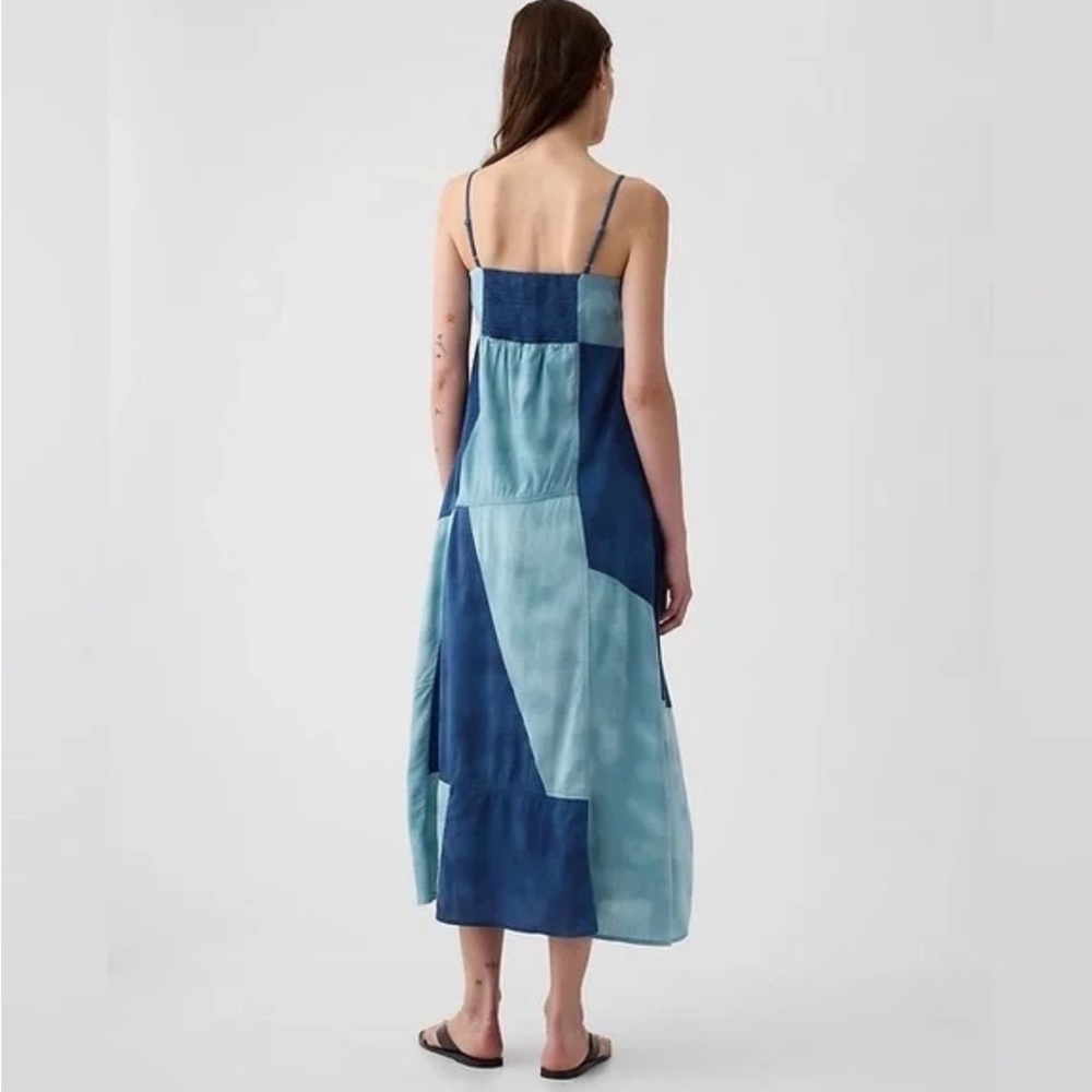 GAP Indigo Patchwork Maxi Dress - Picture 7 of 7